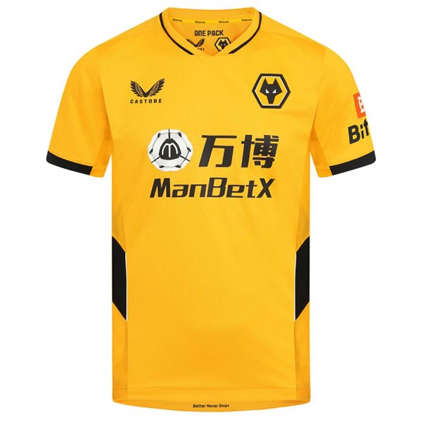 Thailand Trikot Wolves Heim 2021-22 Gelb